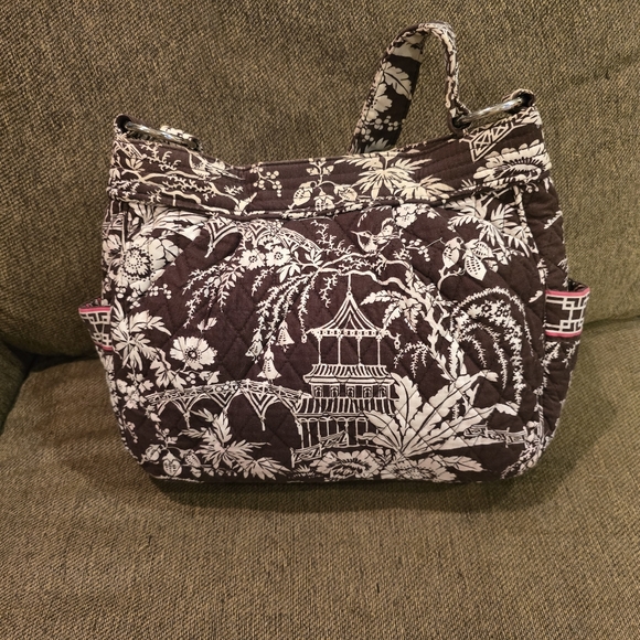 Vera Bradley Stephani Reversible Shoulder Bag Imperial Toile - Picture 1 of 7